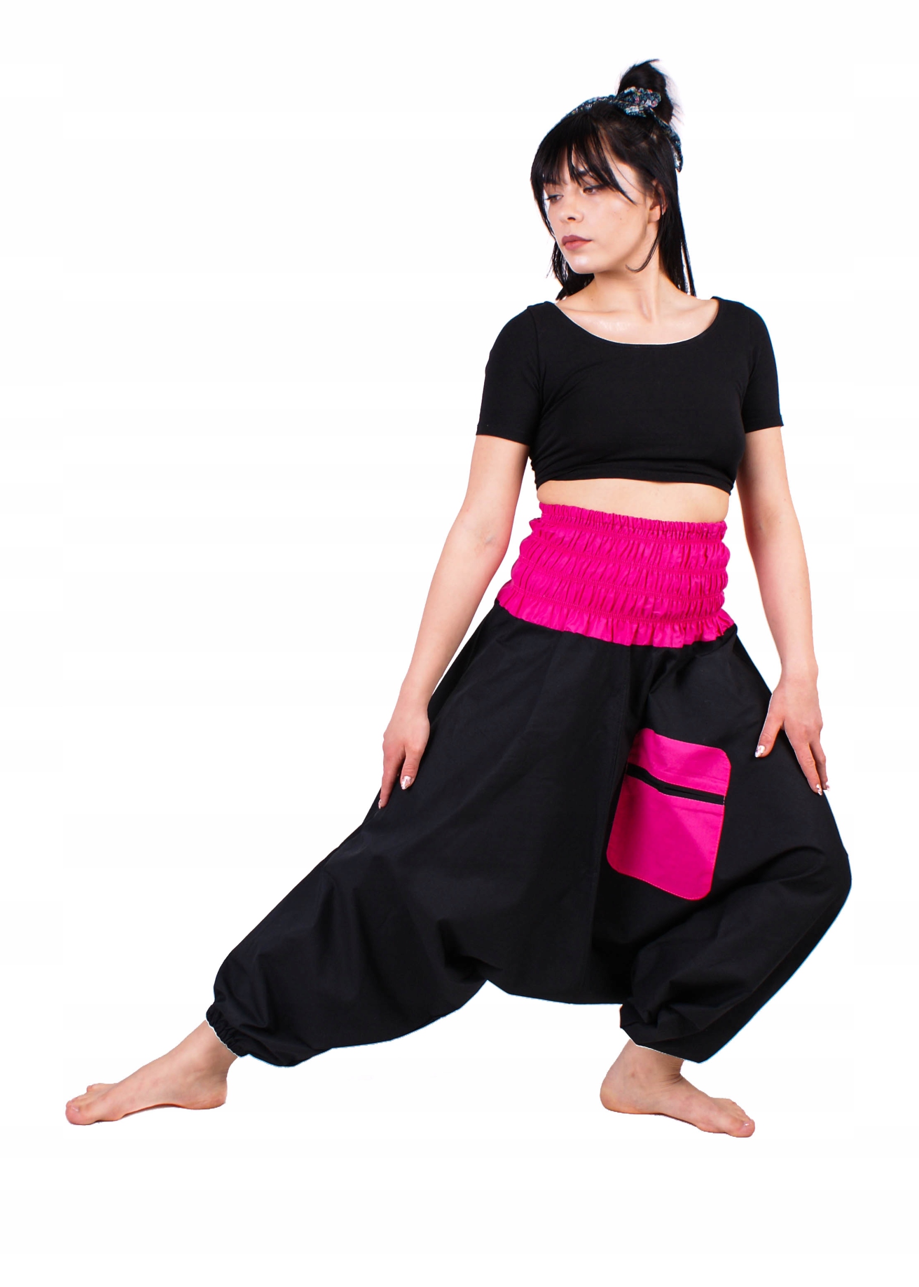 

Szarawary Skate Freestyle Modna Ulica Baggy Krok