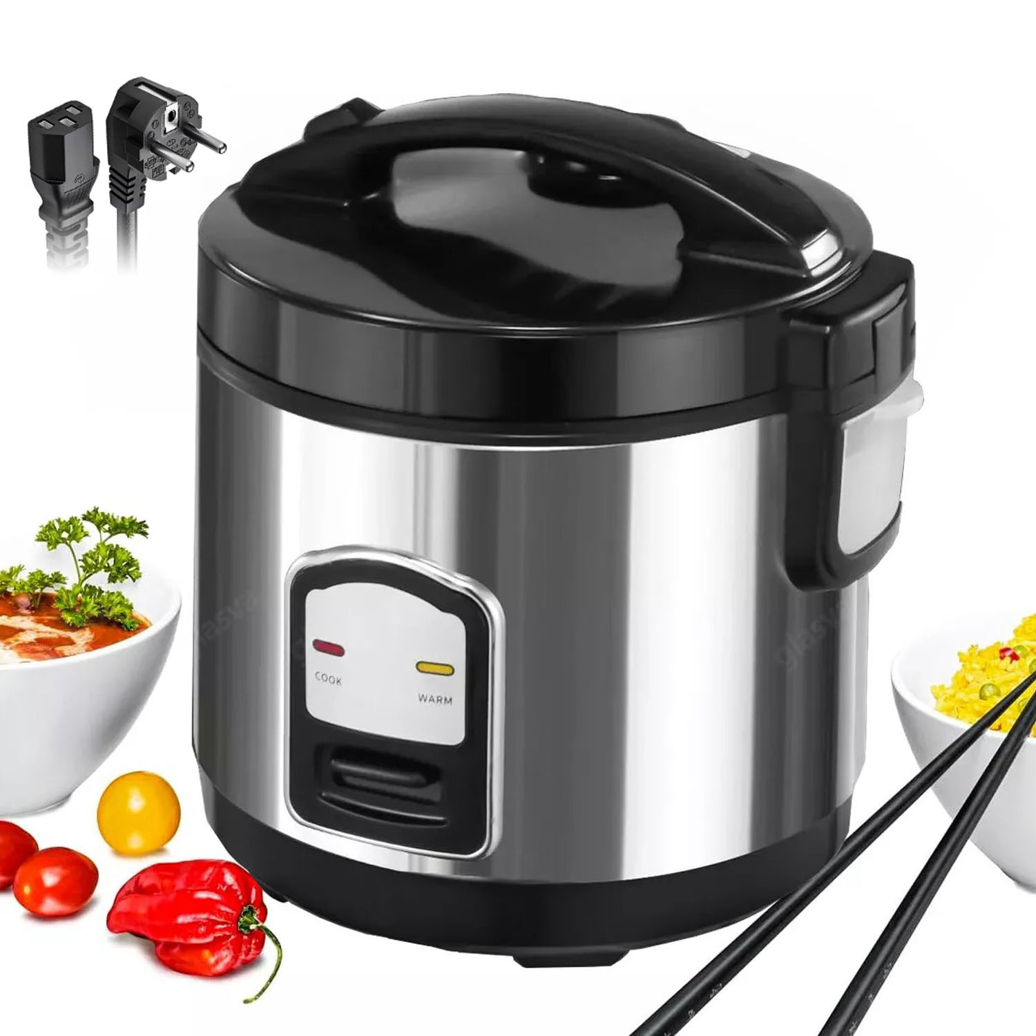 Hrnec Na Vaření Rýže Rýžovar Vaření A Udržování Tepla 400 W 2 L