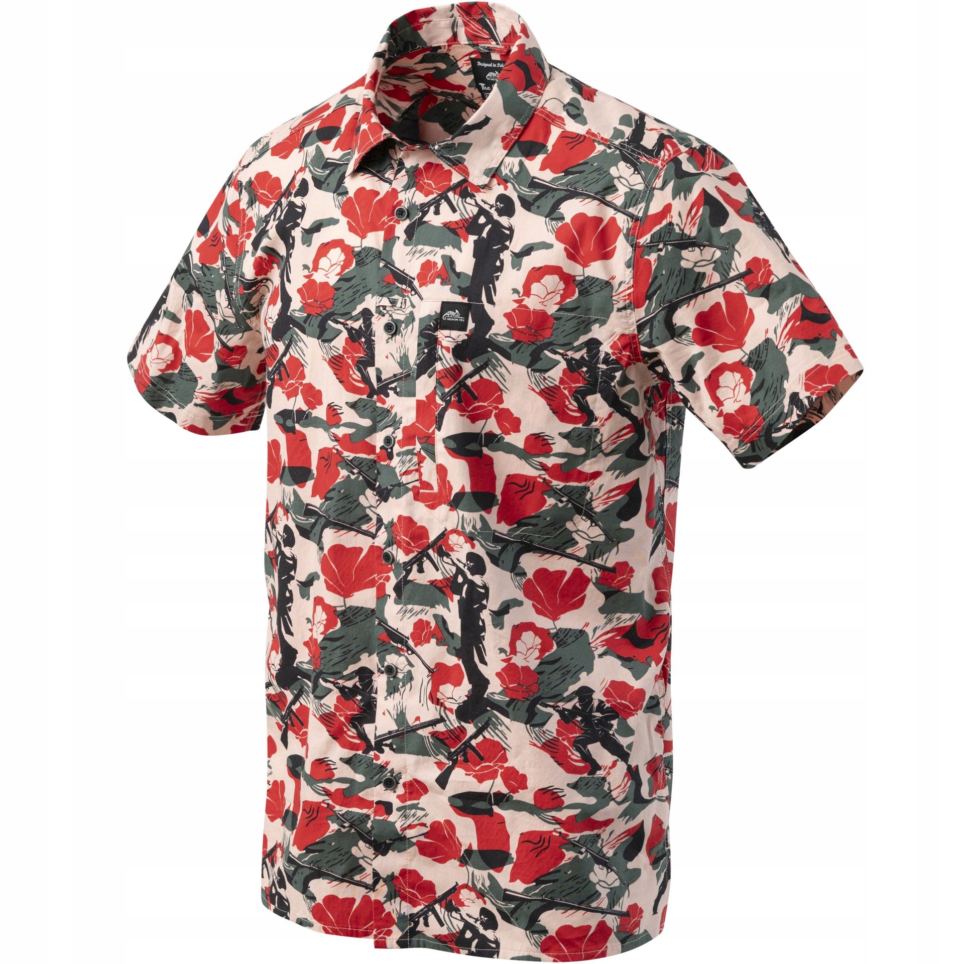 Koszula Hawajska Helikon-Tex męska bawełniana krótki rękaw Cassino M