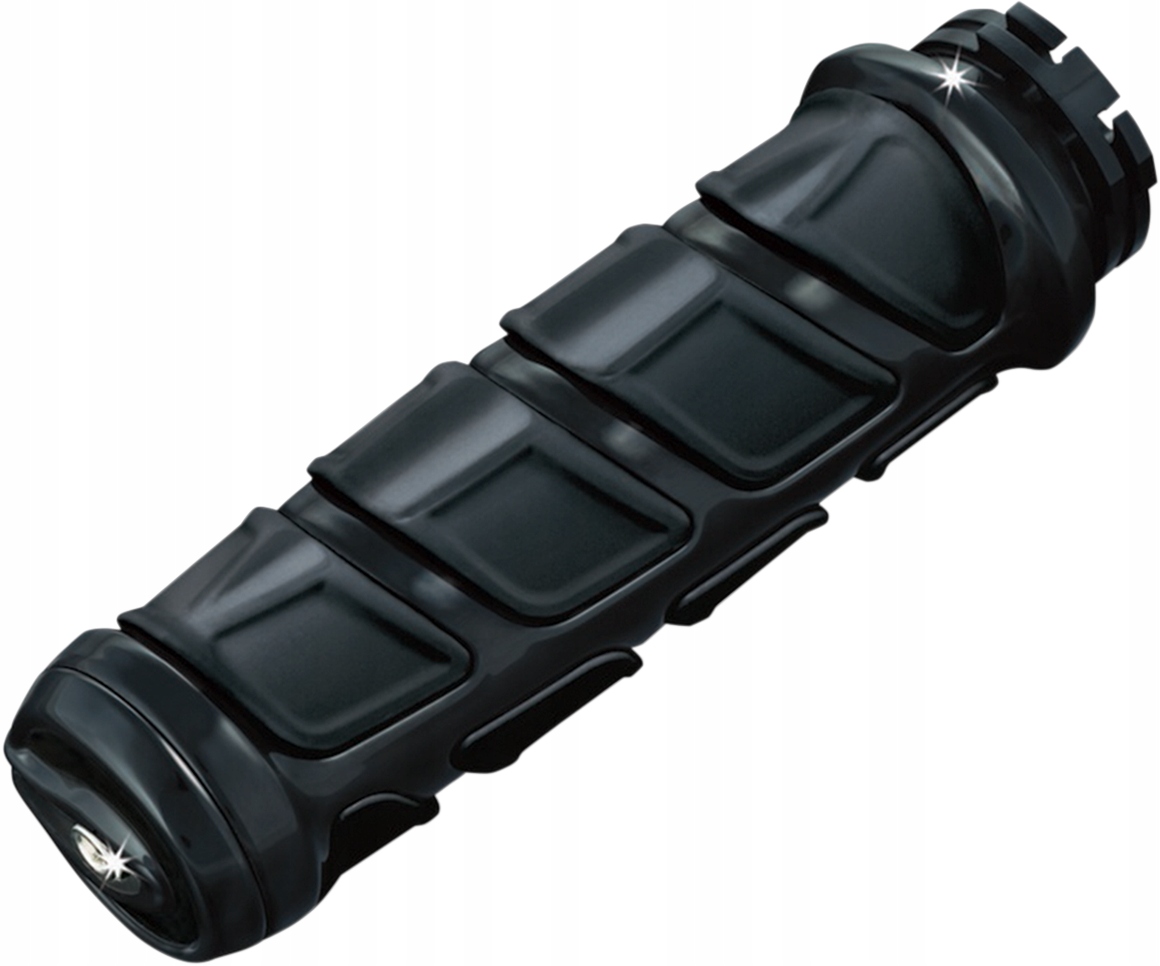 Kuryakyn palcové manžety Grip Kinetic Gloss Blk Harley Davidson