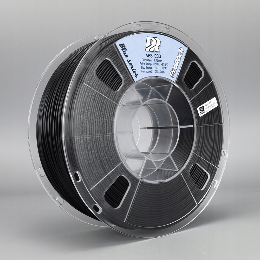 ProRock filament Abs-esd čierny 1.75 mm 1000 g