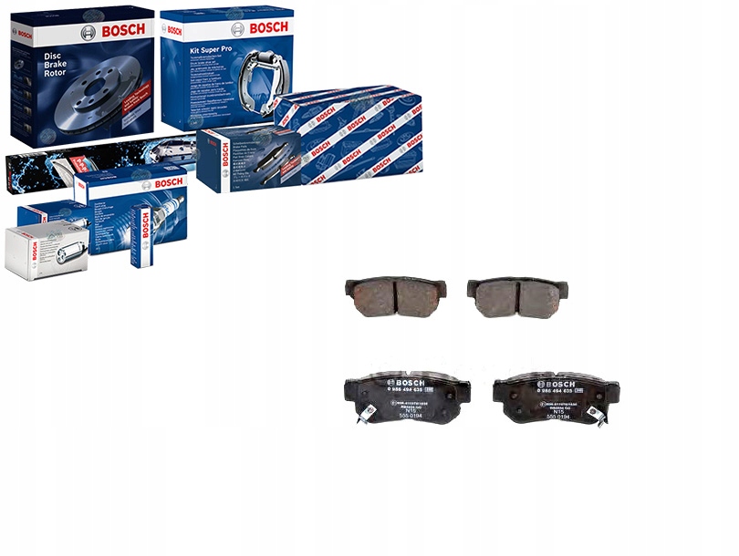 Sada Brzdových Destiček Bosch 5830238A10 58302