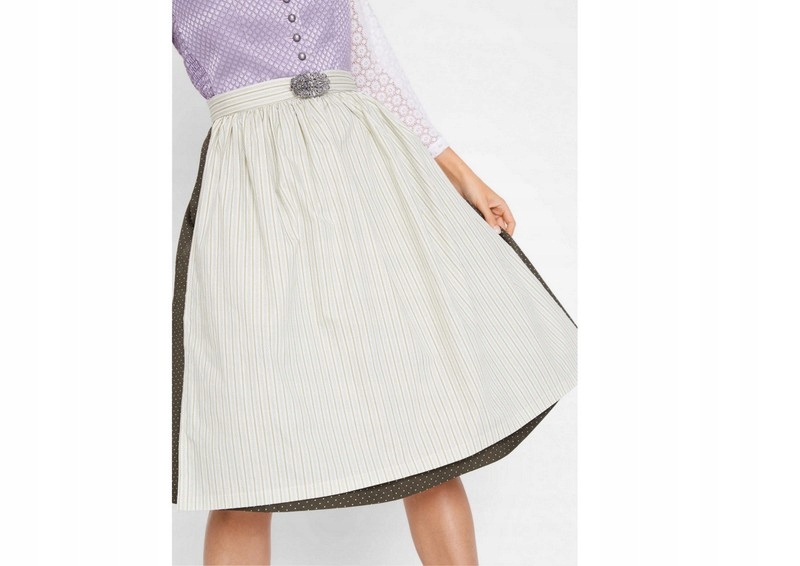 BONPRIX DIRNDL STRÓJ LUDOWY SUKIENKA 2 CZĘŚCI 50 Materiał dominujący bawełna