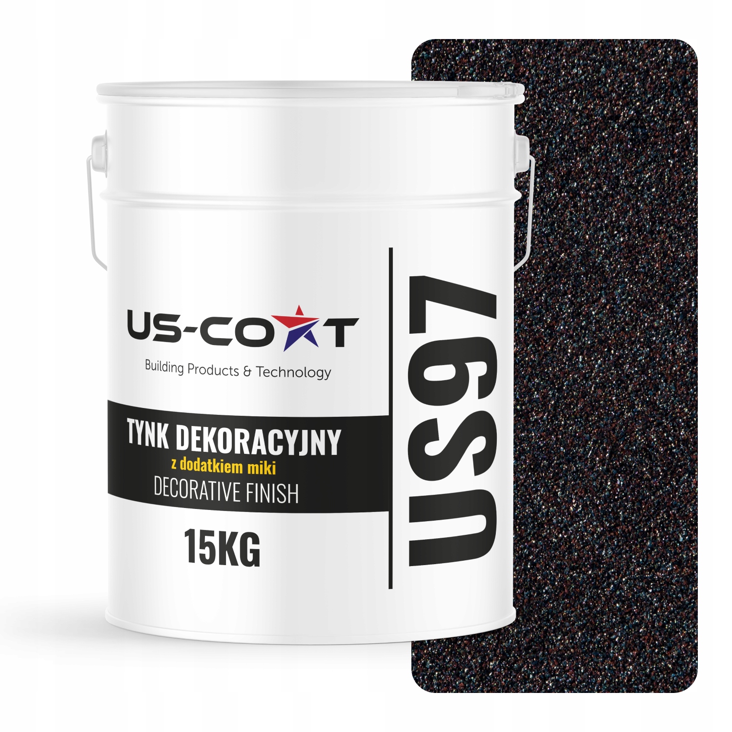 Dekoračná Omietka Tmavohnedá Bez Miki Miková D824 15kg Premium