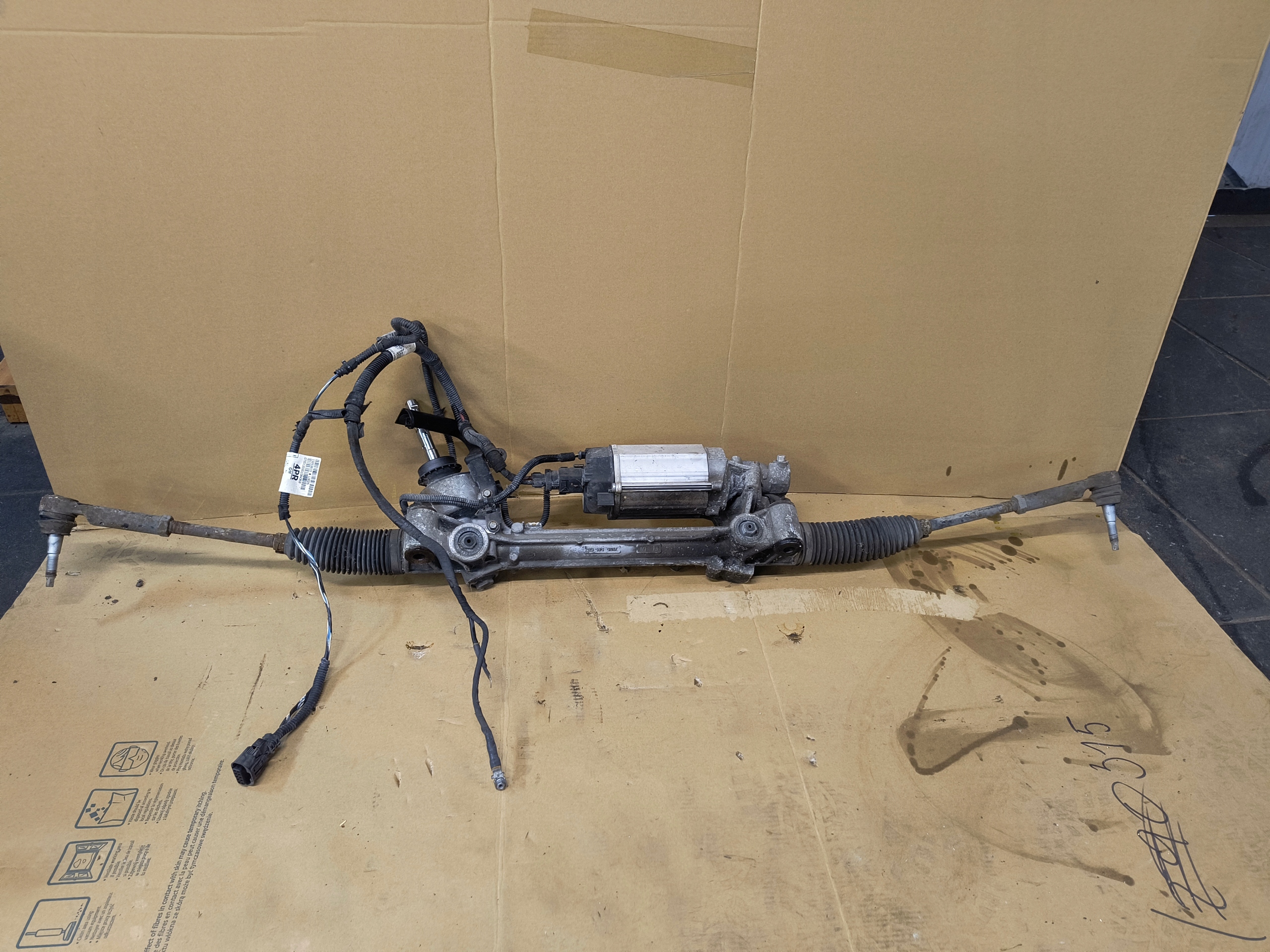 OPEL ASTRA J IV drag rod servo steering electrical control MAGIEL