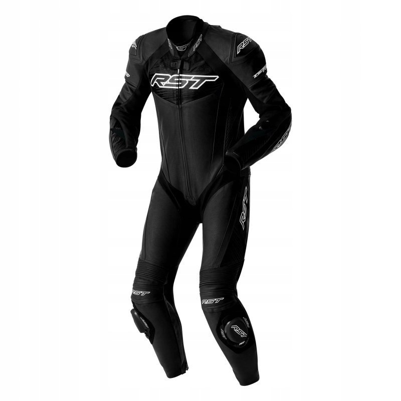Jednodielny Motocyklový Oblek Rst Tractech Evo D3O Black White S