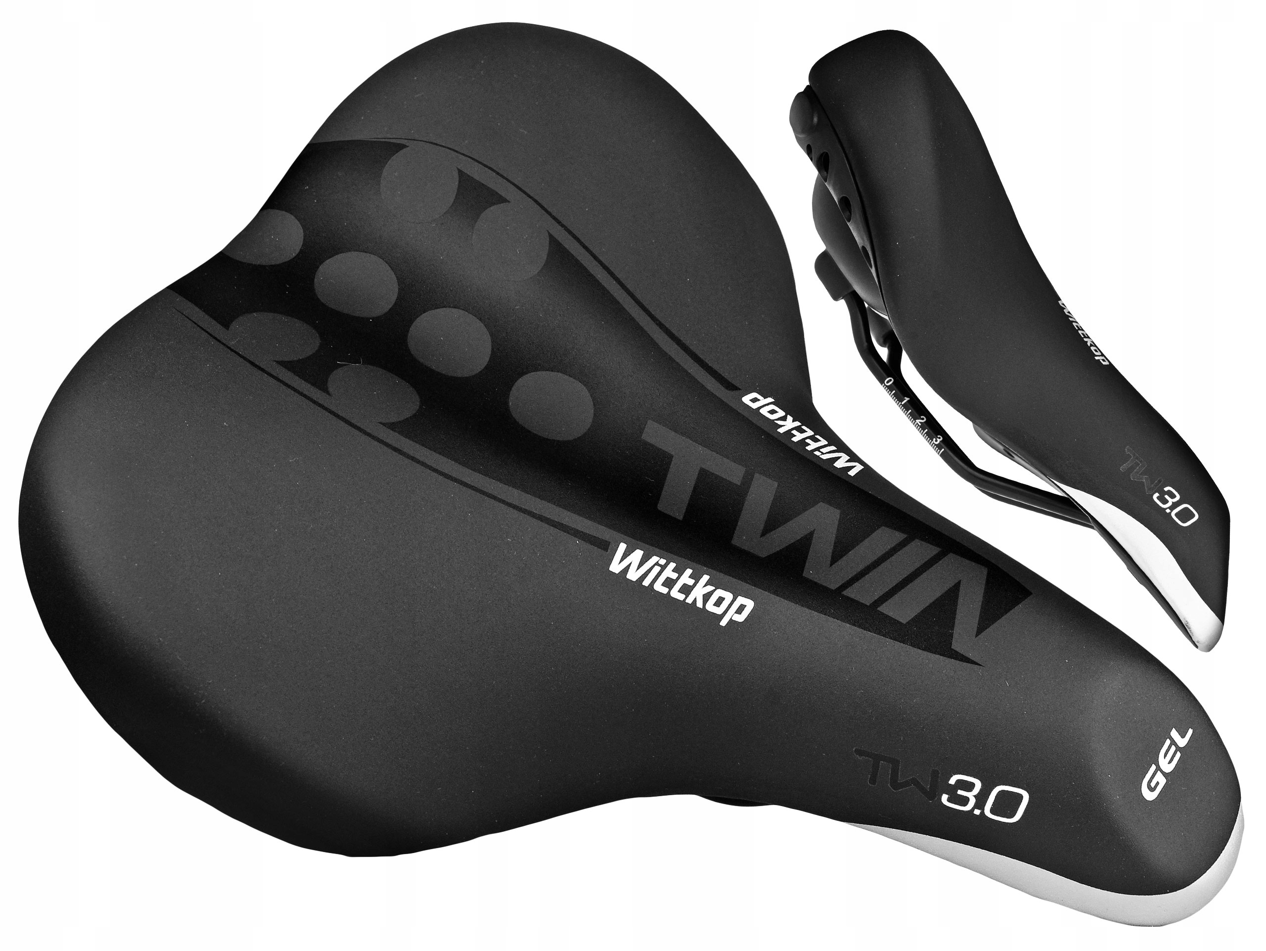

Siodełko Wittkop Twin 3.0 Żelowe Miejskie Trekking