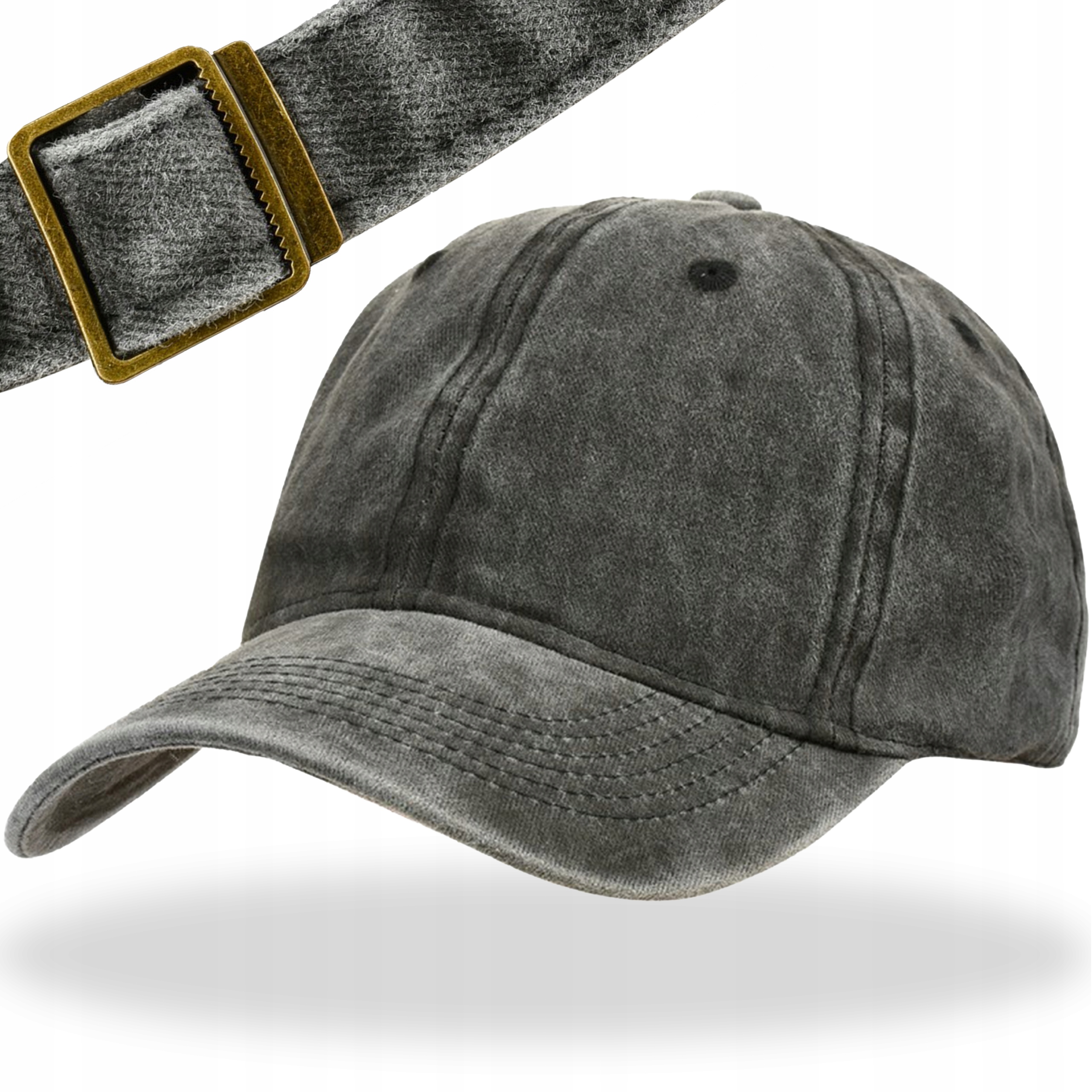 

Bejsbolówka Czapka z Daszkiem Cap CZ-M-43 Czarny