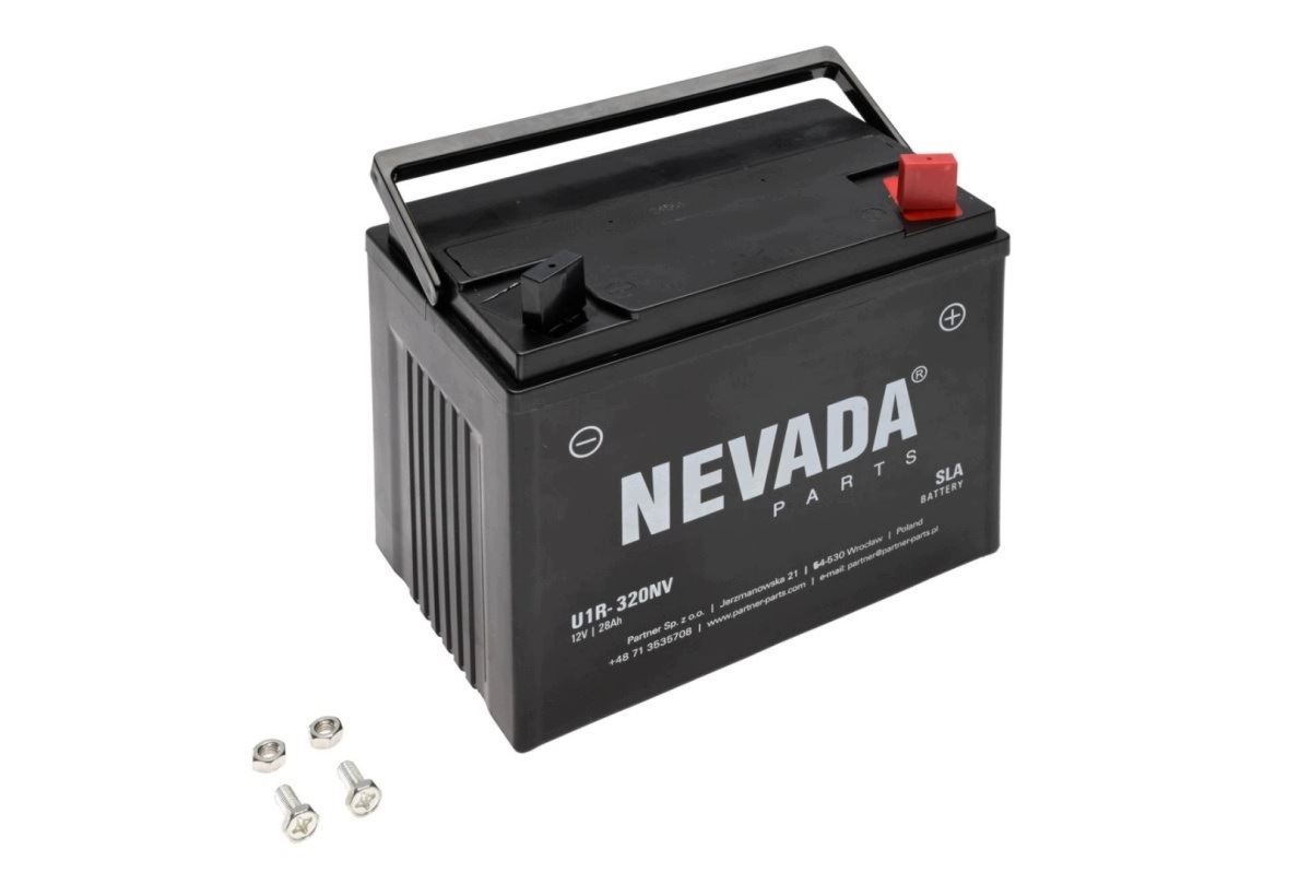 Akumulátor Nevada Agm 12V 28Ah 320A P+ Bezúdržbový 197x130x159 mm