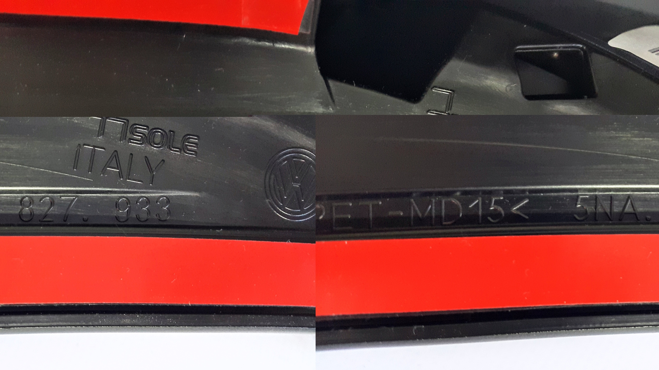 SPOJLER LOTKA KLAPY R-LINE VW TIGUAN 5NA827933 Jakość części (zgodnie z GVO) O - oryginał z logo producenta pojazdu (OE)