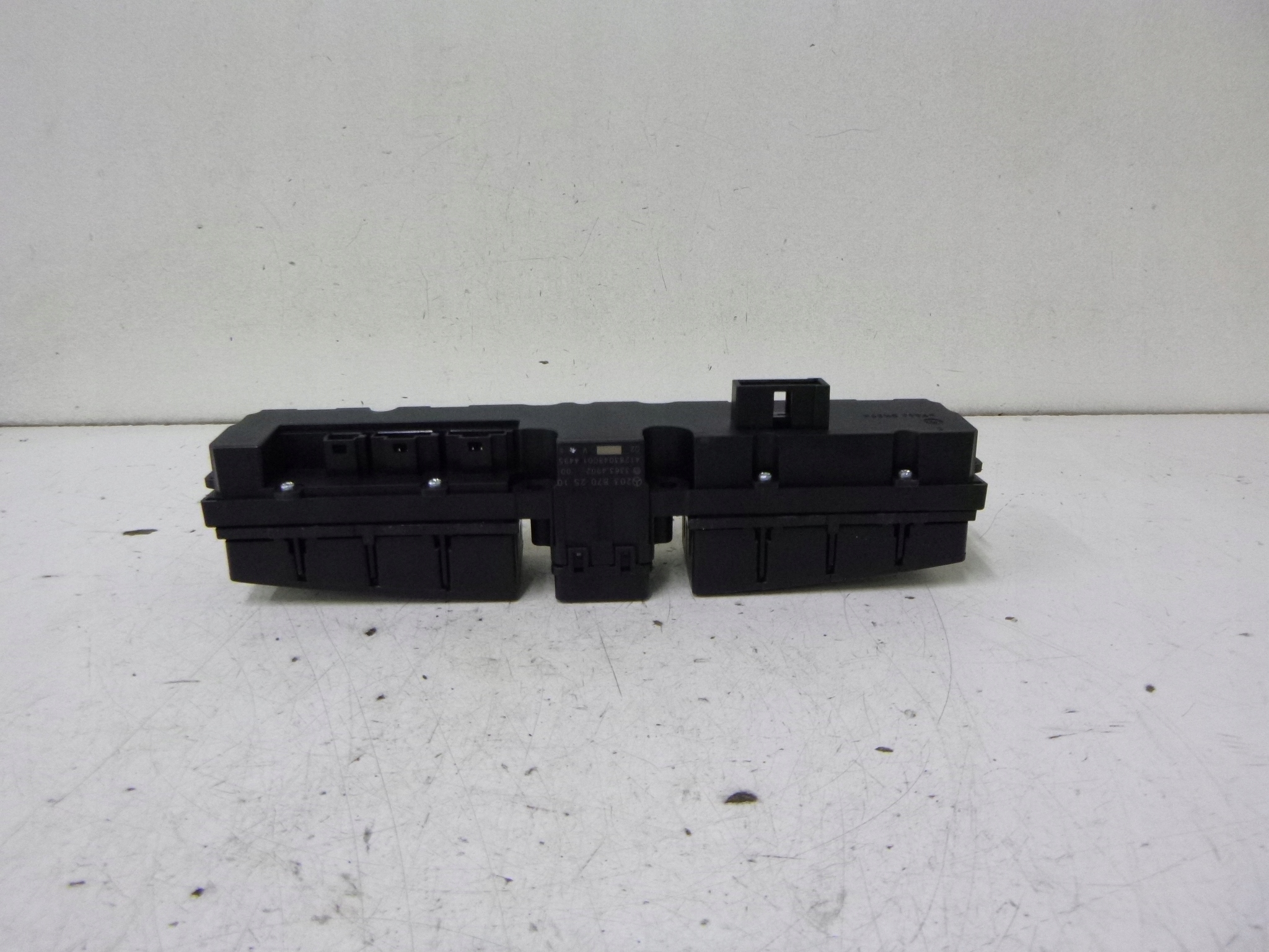 Zespol controls of the heating seats MB W203