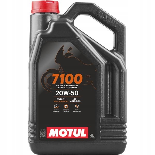 Motul Olej 20V50 4L 7100 4T/ Motocykle