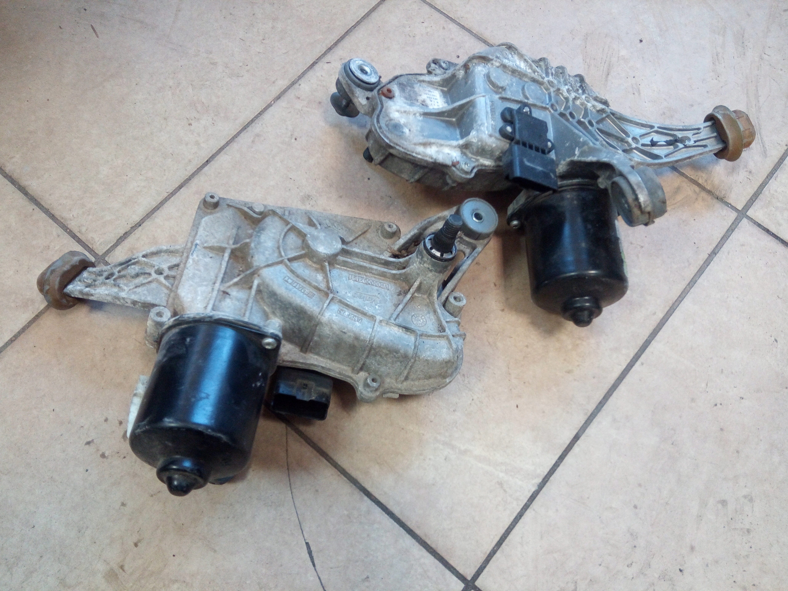 000016591 000016592 - МЕХАНІЗМ СКЛООЧИСНИКА SCENIC III ПЕРЕДНІЙ.*