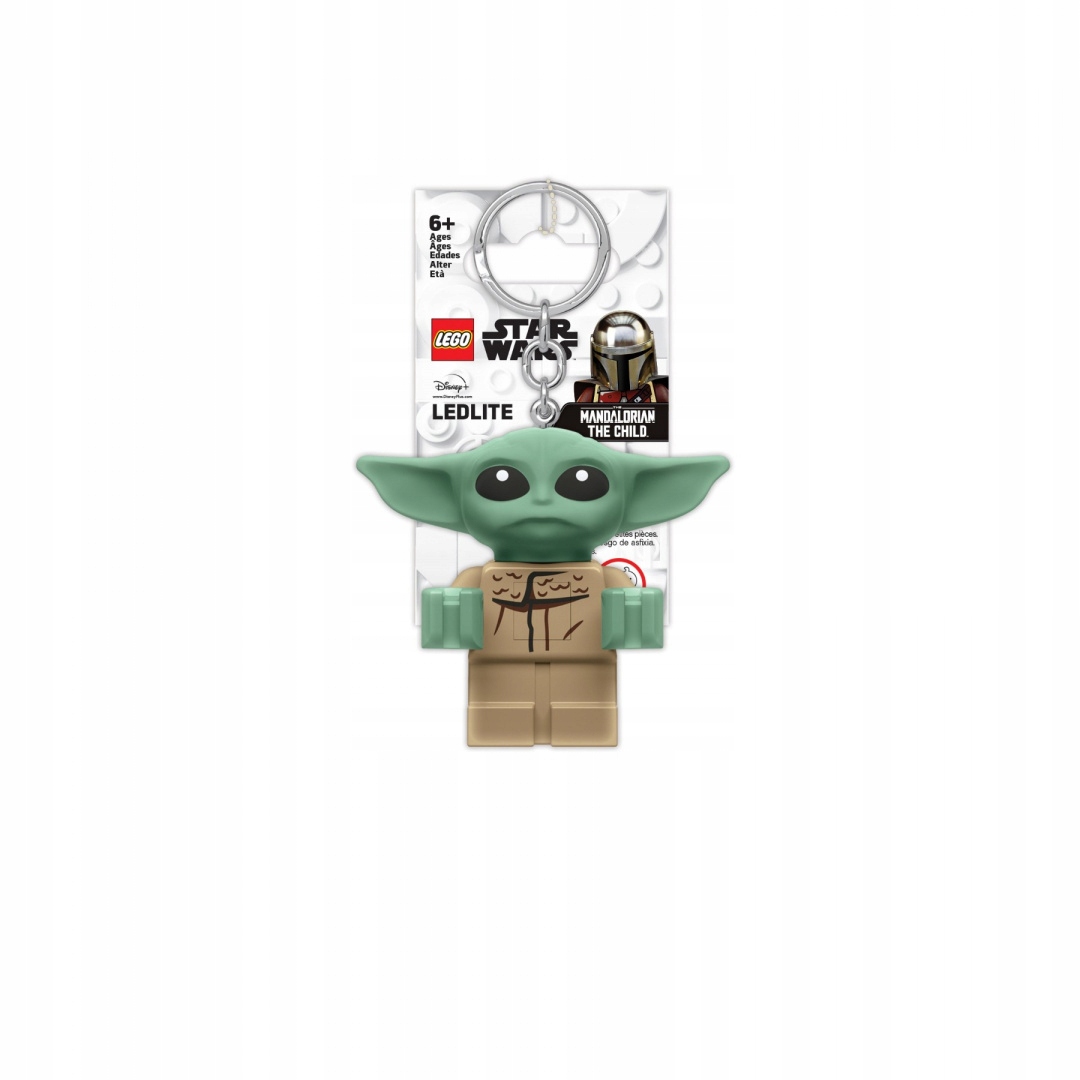 Brelok Lego Star Wars Baby Yoda Brelok do Kluczy z Latarką lgl-ke179