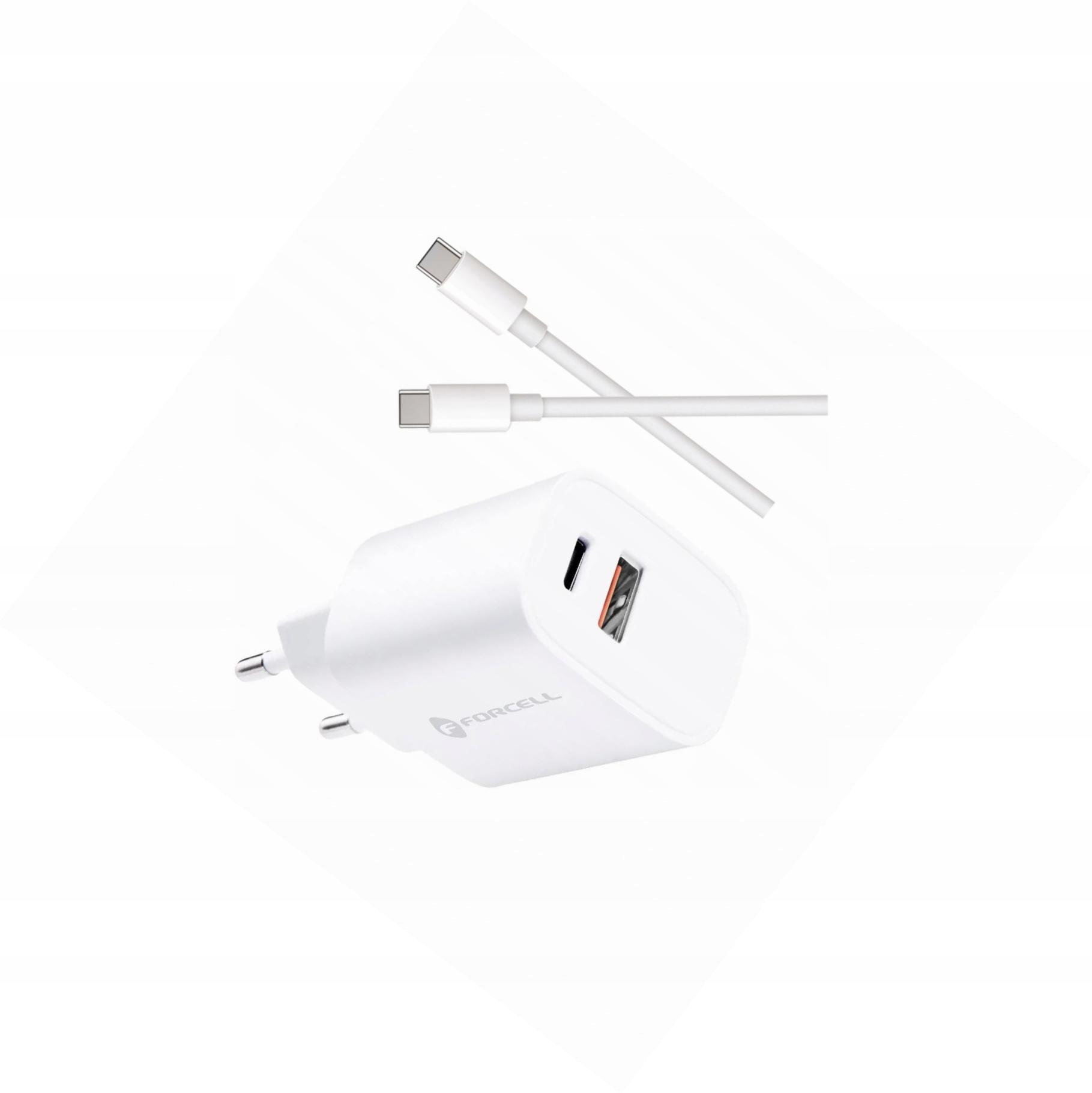 Szybka ładowarka 30W 2 wejścia z kablem Usb-c do Samsung Galaxy A34 5G