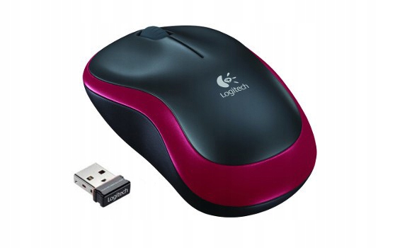 

Mysz Bezprzewodowa Logitech M185 Nano Red