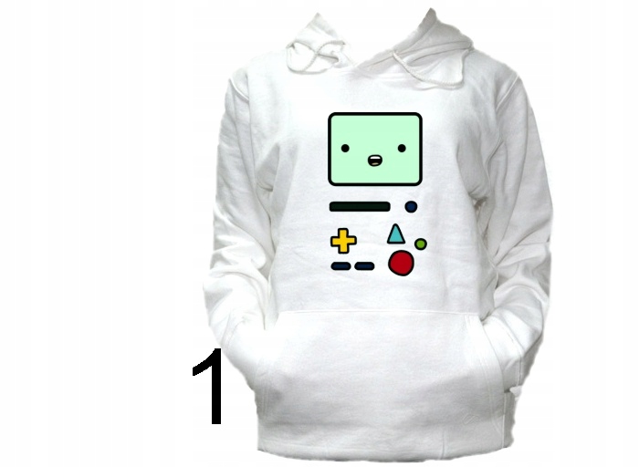 

Bluzy Kaptur Adventure Time Pora na przygodę Wzory