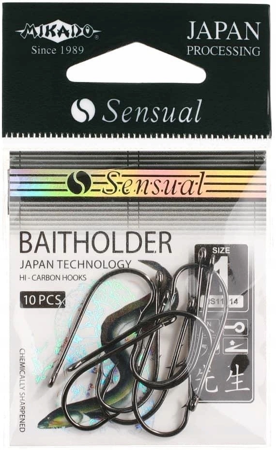 Haczyki Mikado Sensual Baitholder Nr 2 Bn