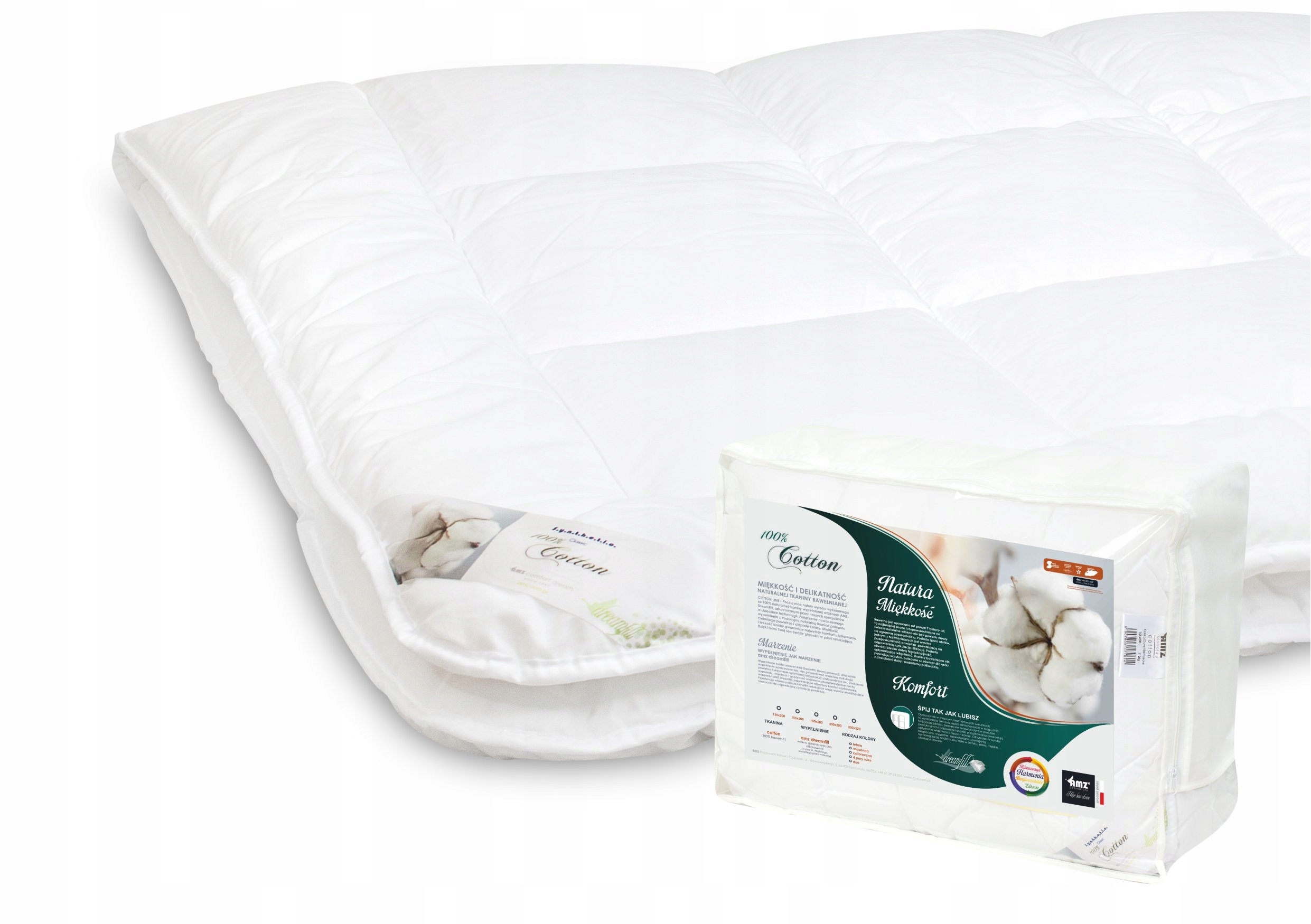 Celoroční Přikrývka univerzální Amz Cotton 220x200