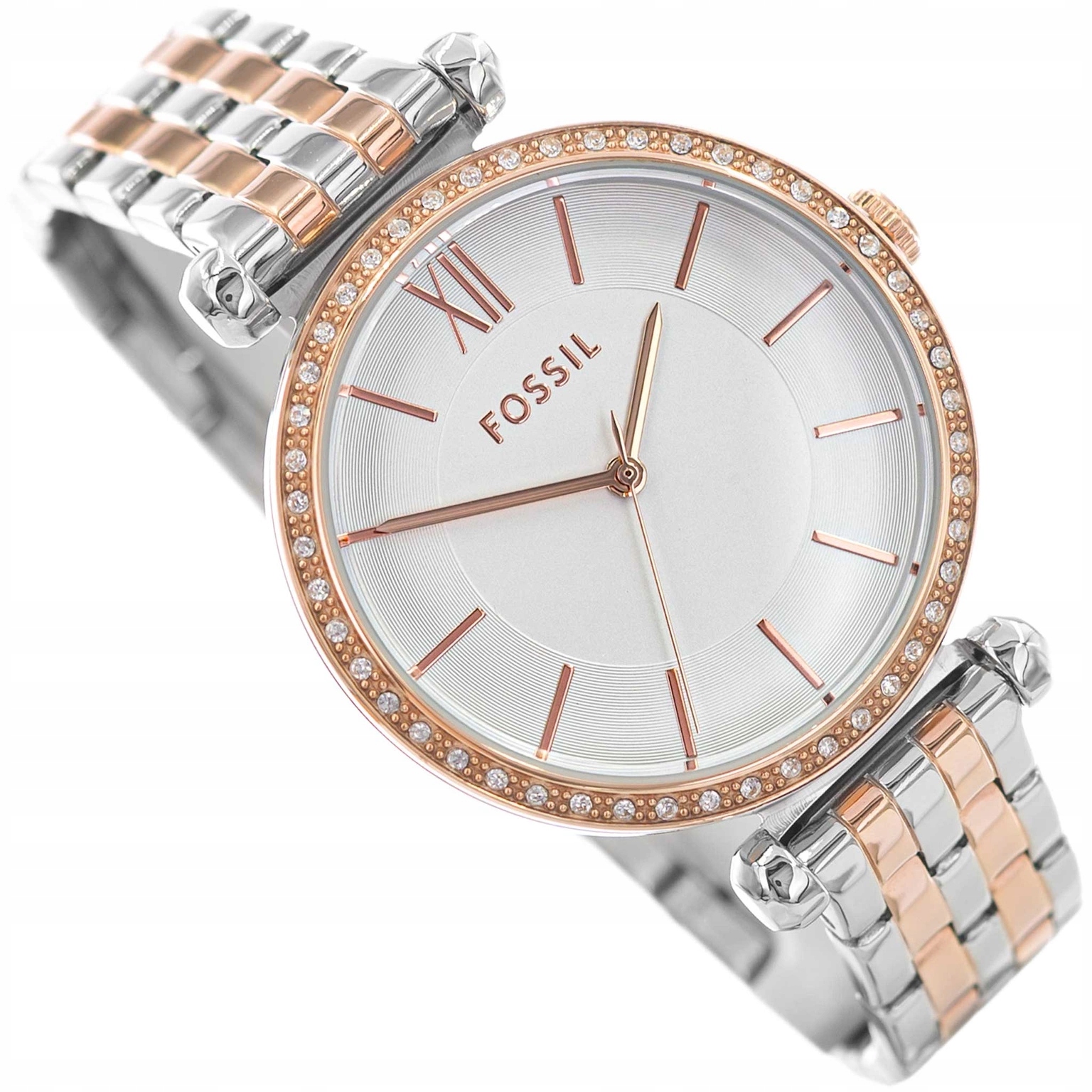 Dámské Hodinky Fossil BQ3901 Tillie Zirkony Na Náramku