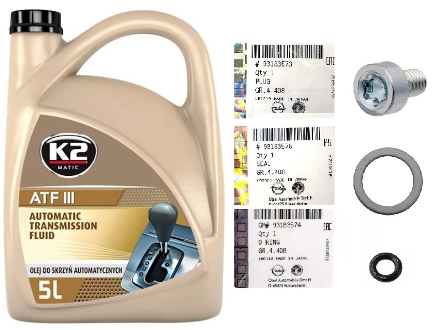 5L Olej Skrzyni Biegów Automatycznej AF40 Opel Insignia A Astra j Zafira