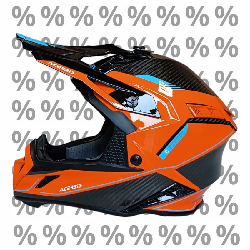 Prilba Acerbis Steel Carbon 2206 s malou lakovacou chybou XXL Cross Enduro