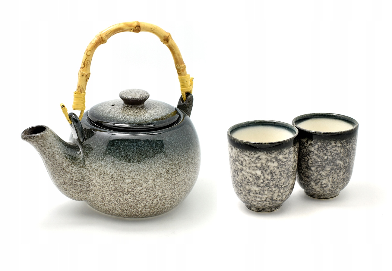 Levně Sada na čaj Tajimi čajová konvice 600 ml, 2 šálky