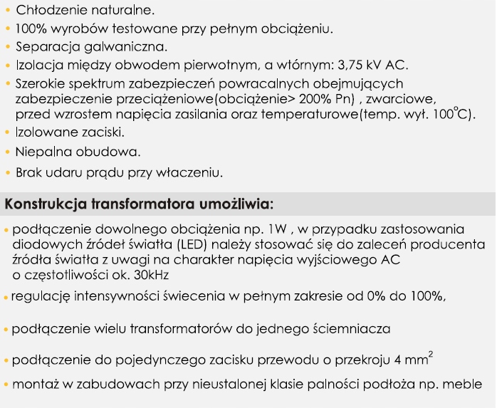 TRANSFORMATOR ELEKTRONICZNY 0-105 W EAN (GTIN) 5906160706613