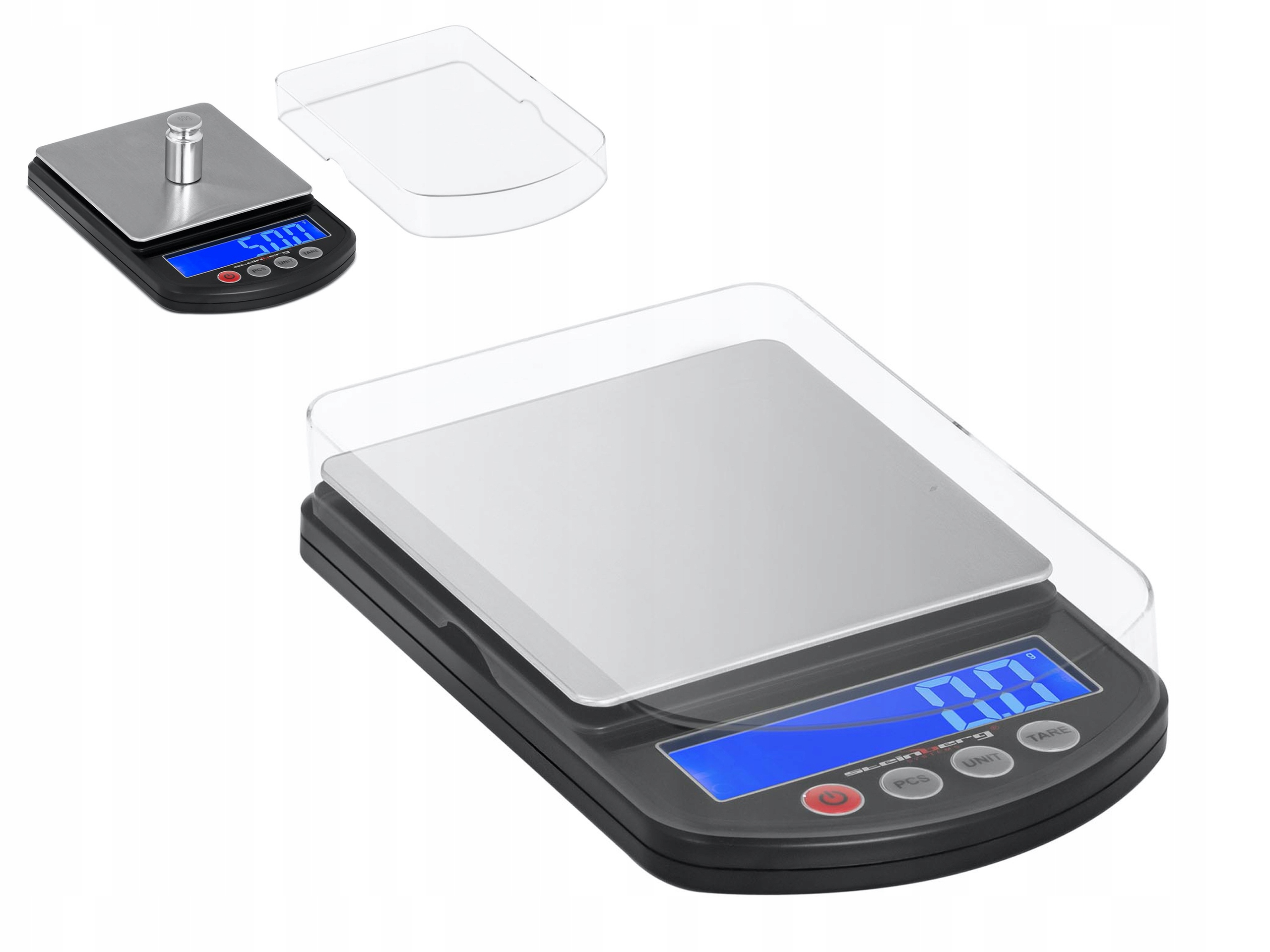 

Przenośna Waga Kieszonkowa 3000g/0,1g LCD Pokrywa