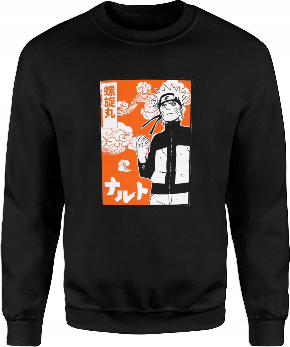 

Bluza Naruto Anime Manga Męska Bawełniana Rozm L
