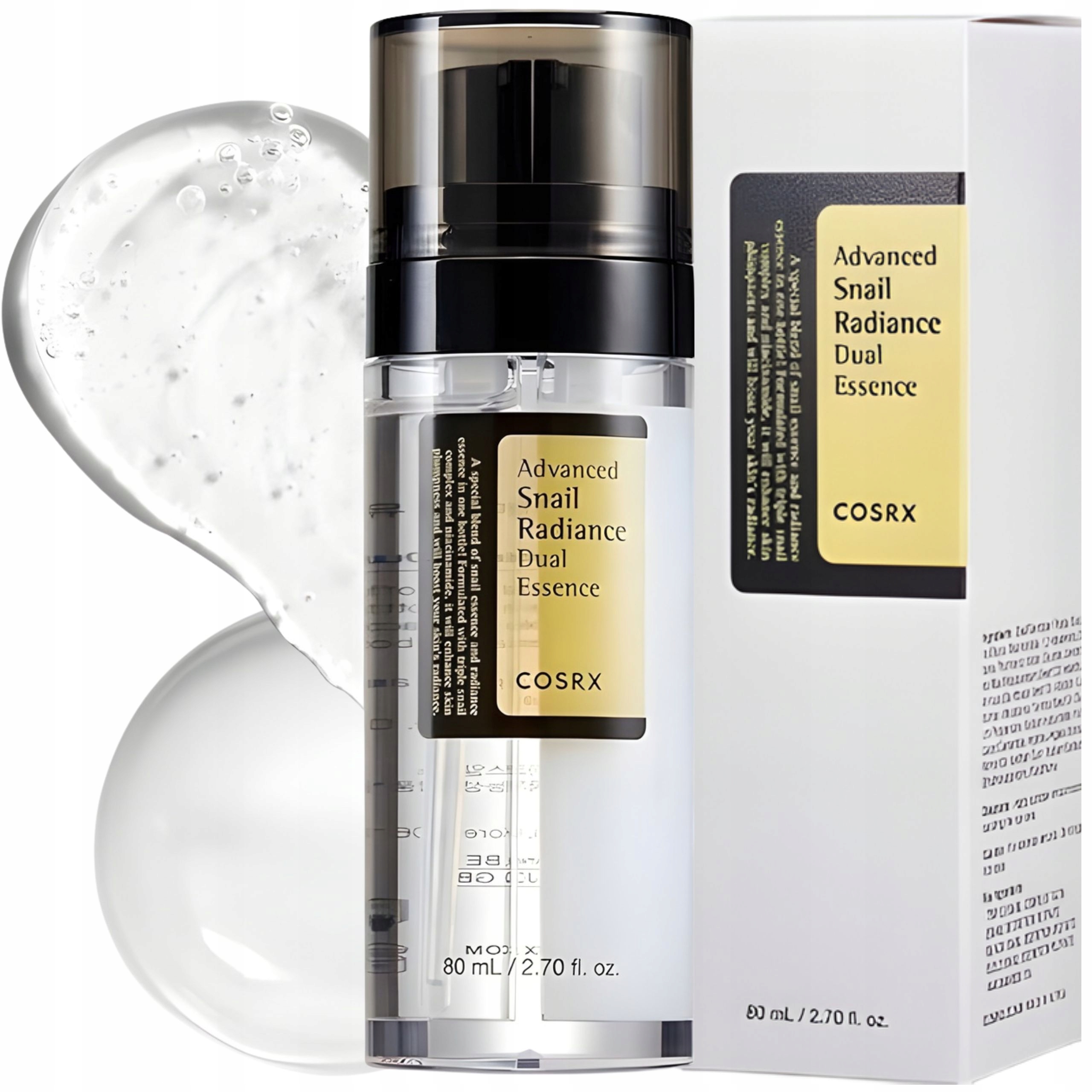 Cosrx Hydratační esence na obličej s hlemýždím mucinem Advanced Snail Rozjasňující 80 ml