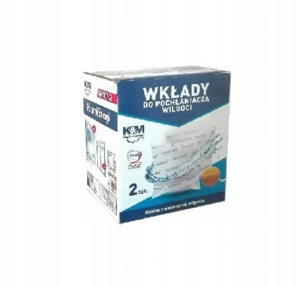 

2 Wkłady do pochłaniacza wilgoci AK101 HumiStop