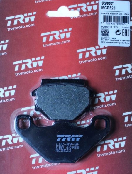 

Klocki Ham Tył Trw Aprilia 650 Pegaso Garda 99-00