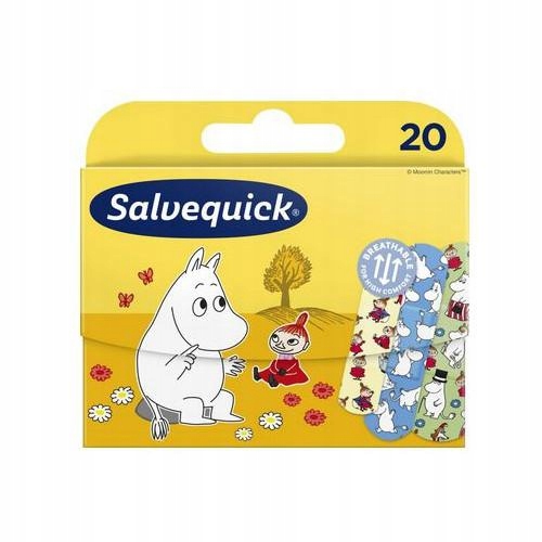 

Salvequick Plastry dla dzieci Muminki, 20szt.