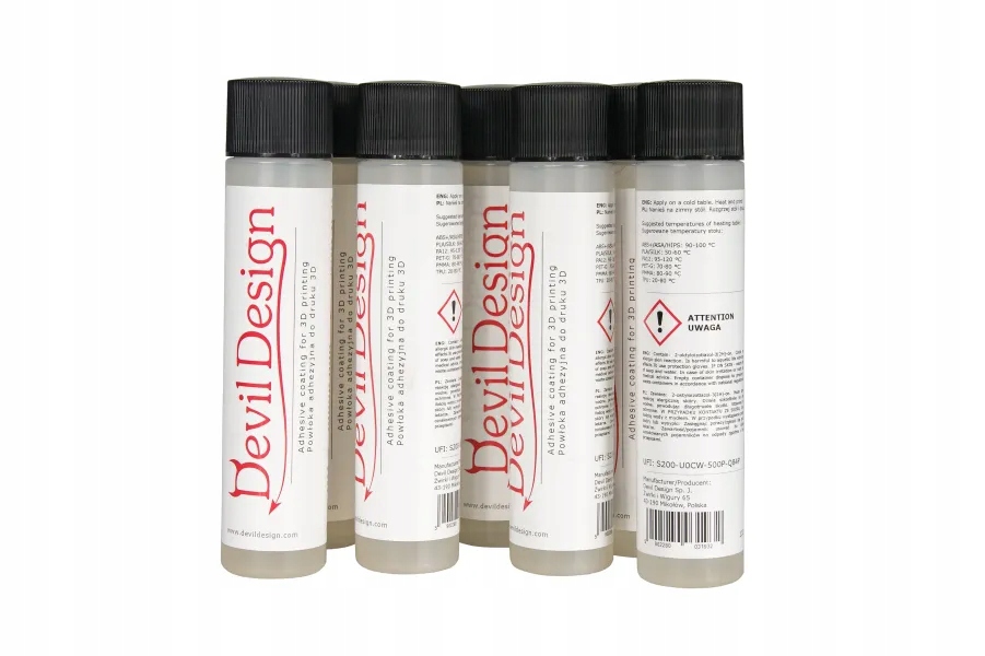 Klej adhezyjny do druku 3D Devil Design 110ml pasuje do Bambu Lab