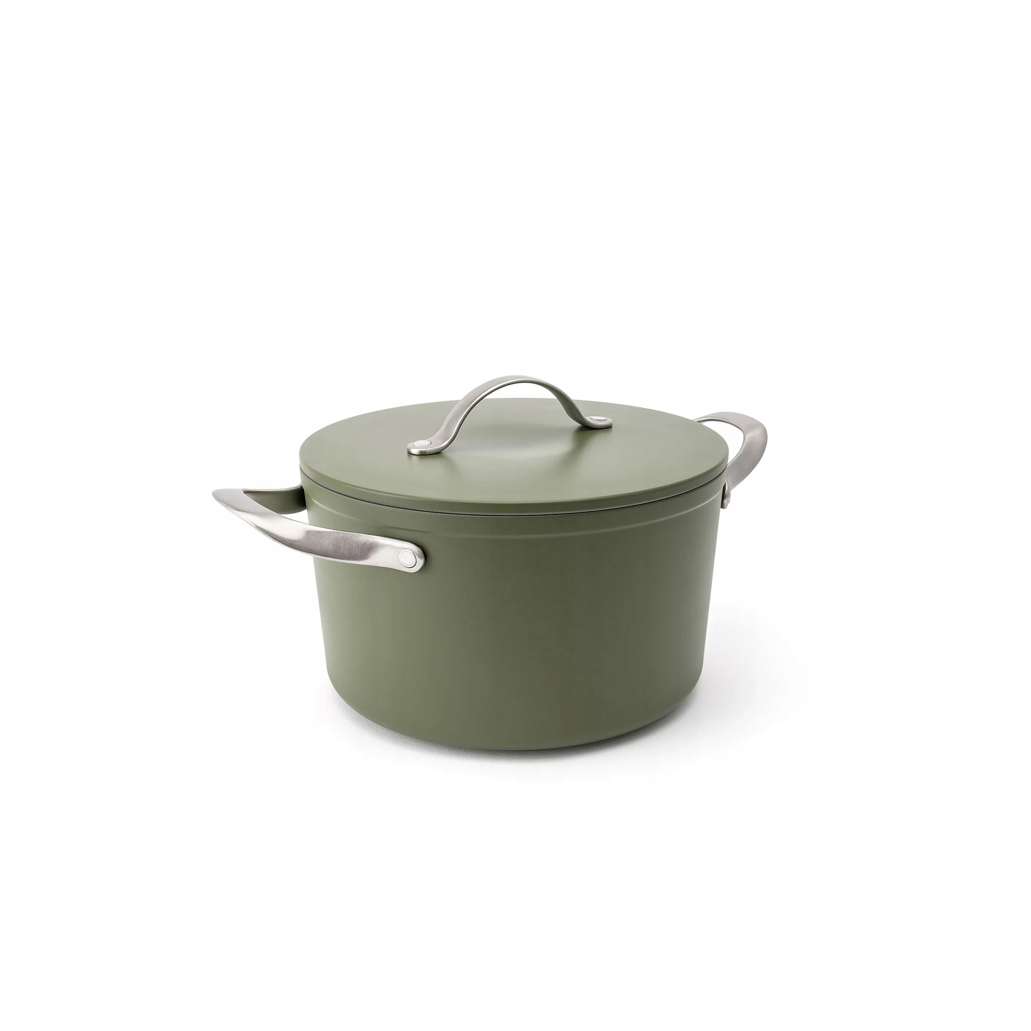 Elmich Nepřilnavý keramický hrnec Zen Ø 20 cm (3 l) olivově zelená