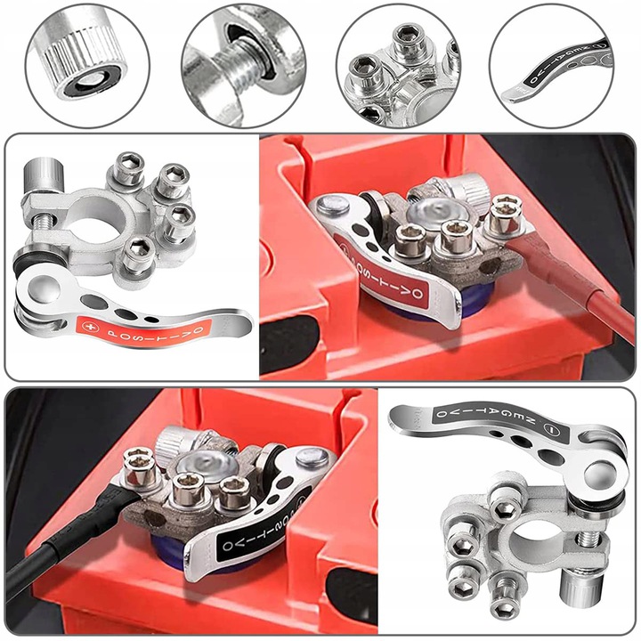 KLEMA SZYBKI MONTAŻ MARINE RĄCZKA IMBUS PLUS MINUS Numer katalogowy części V09204