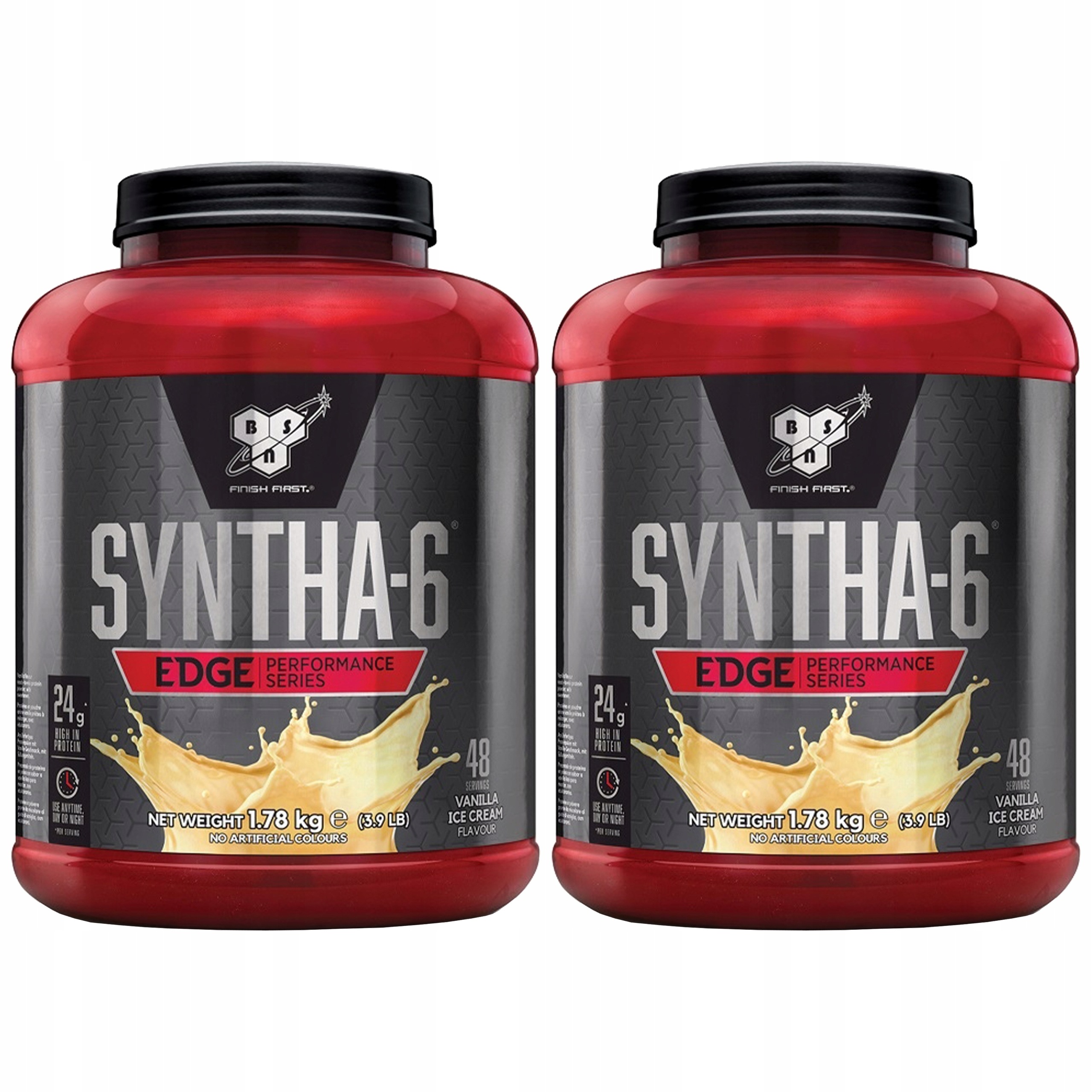 2x Protein Syntha-6 Edge 24 g Protein 6 frakcí Svalová hmota Bsn