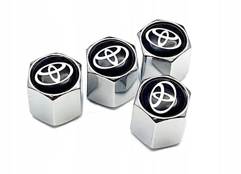 

Nakrętki na wentyle wentylki Toyota Chrom tuning