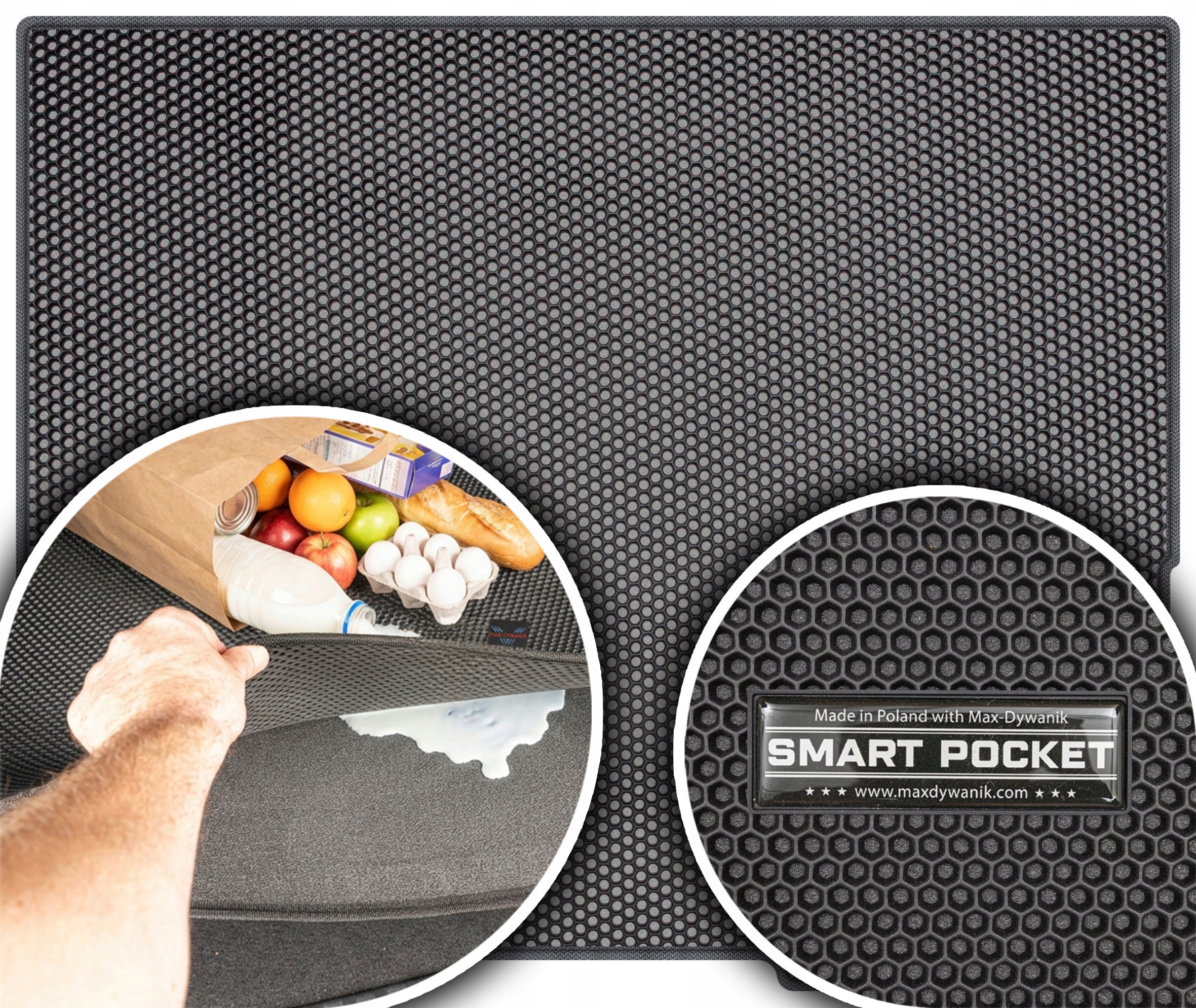 Fotd Transit Custom Van od roku 2024 Vložka do zavazadlového prostoru Eva Smart Pocket
