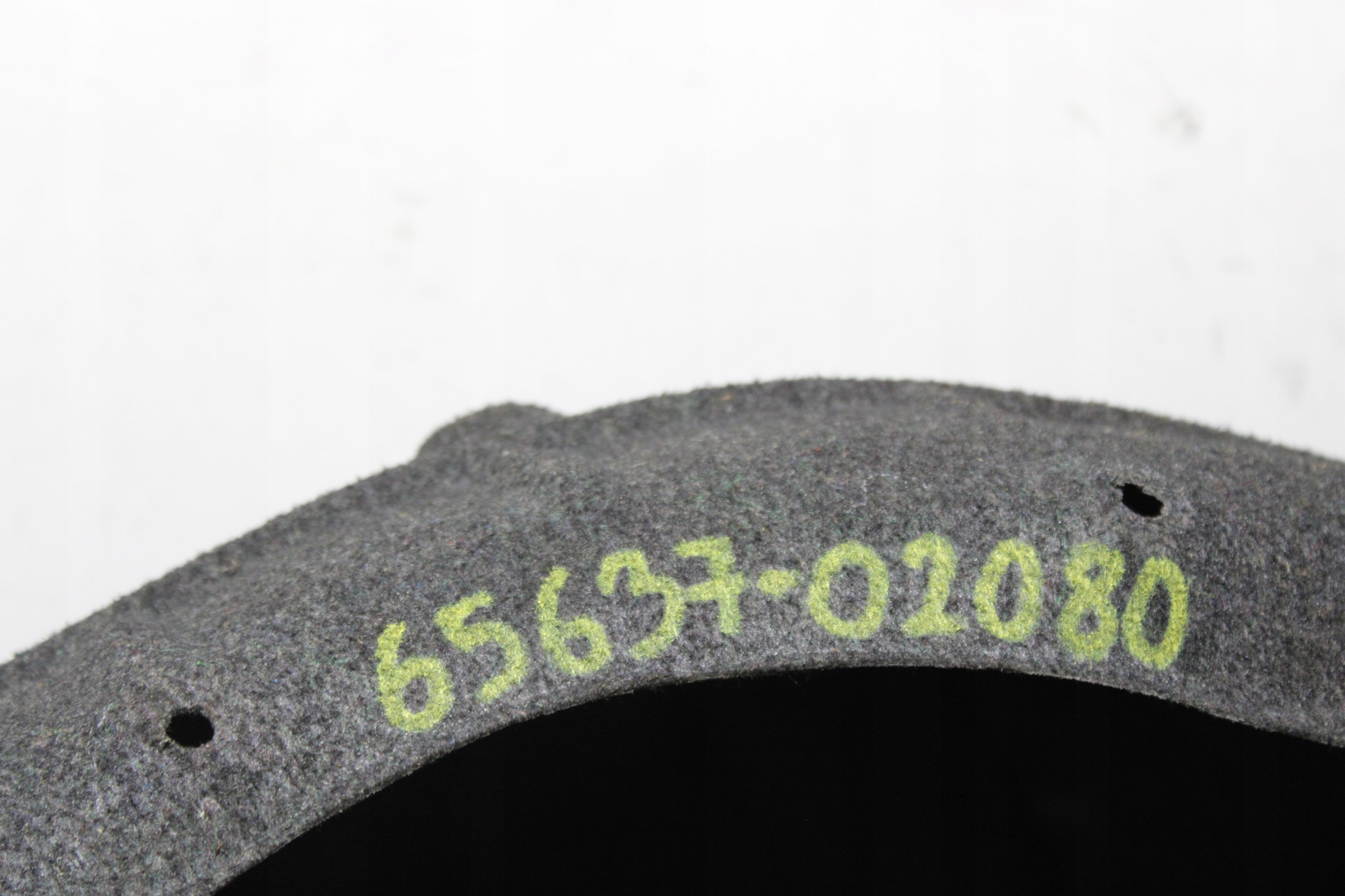 mudguard right rear part TOYOTA AURIS II 2 65637-02080