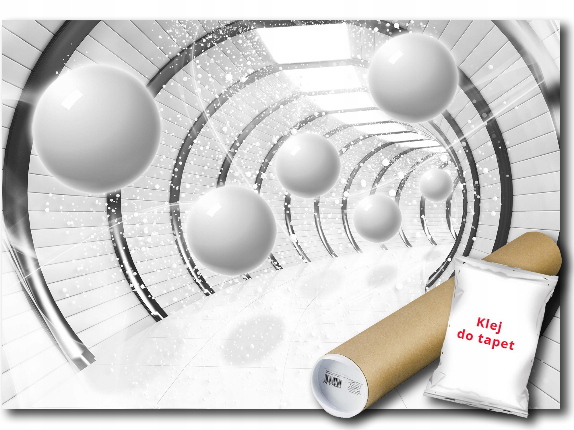 Fototapeta Flizelina Tunel Chodba 3D 416x290