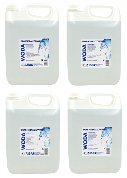 Woda demineralizowana 5 L