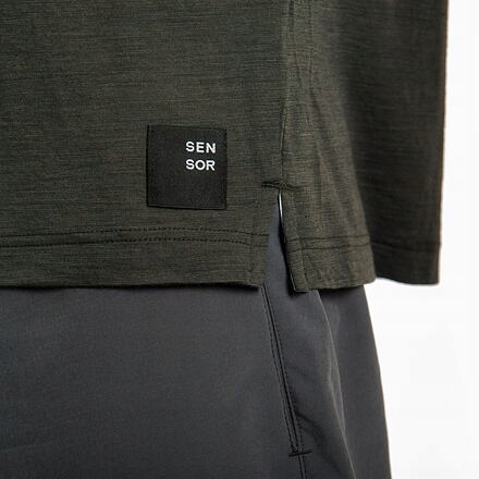 Sensor Merino Air traveller pánské triko kr.rukáv olive green velikost S