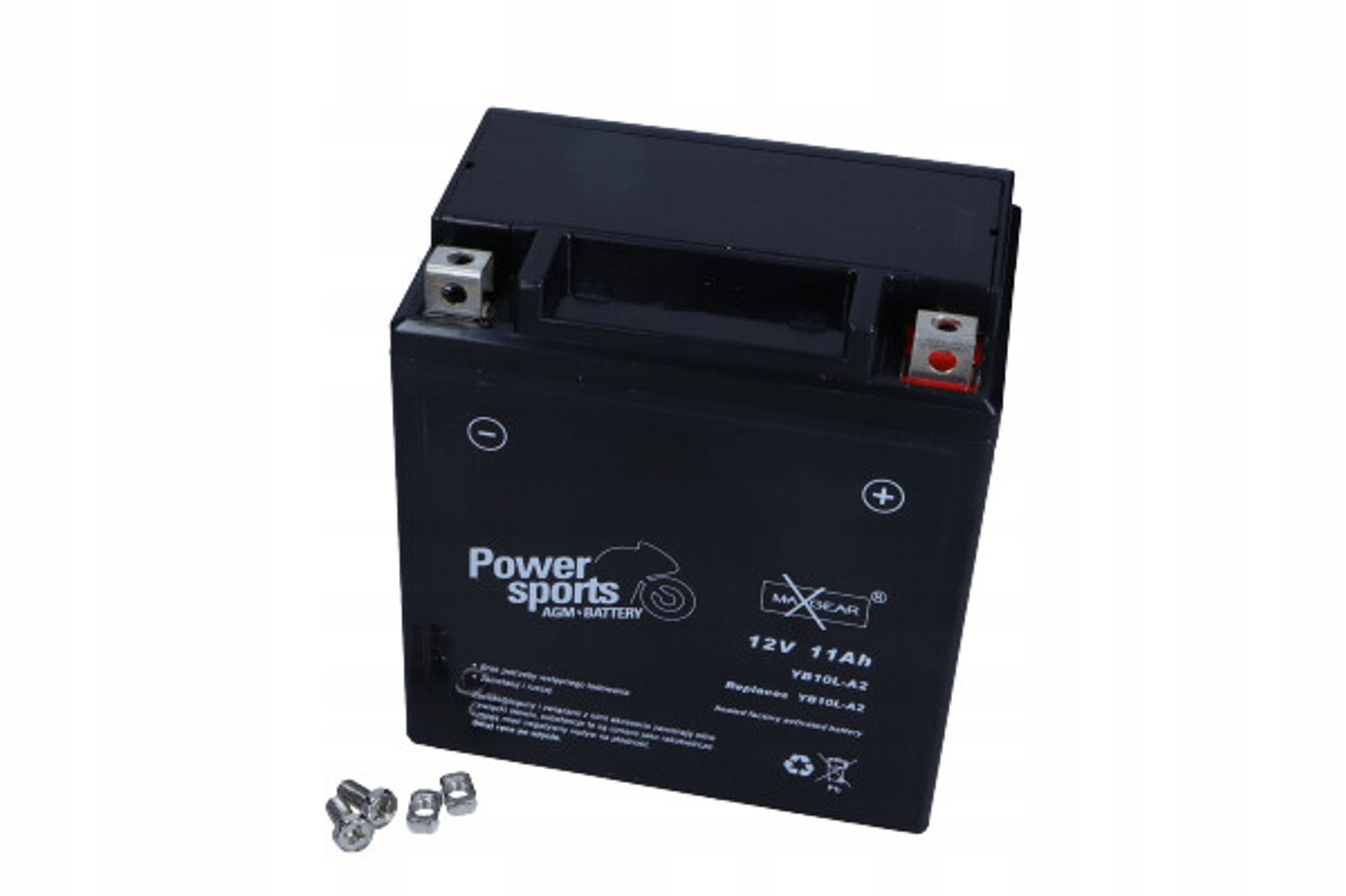 Akumulátor Moto. 12V 11AH/135A P+ (VÝM:1 Maxgear YB10L-A2 85-9051