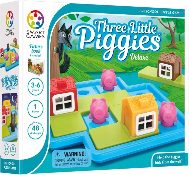 Three Little Piggies Gra logiczna, Smart Games