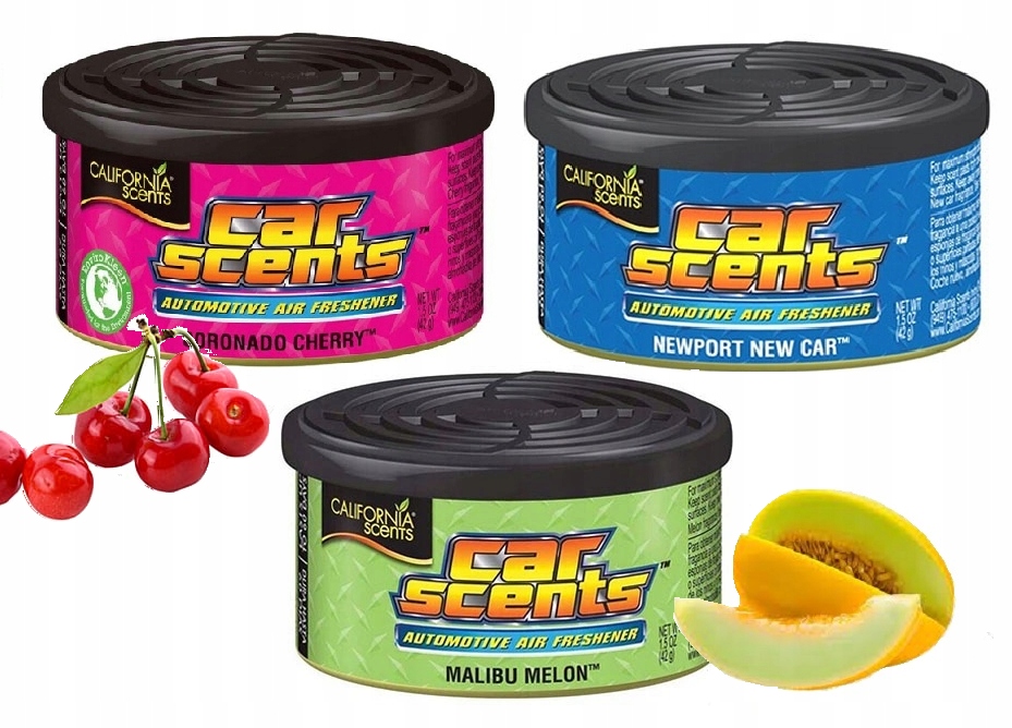 

California Car Scents Zapach Cherry New Car Melon