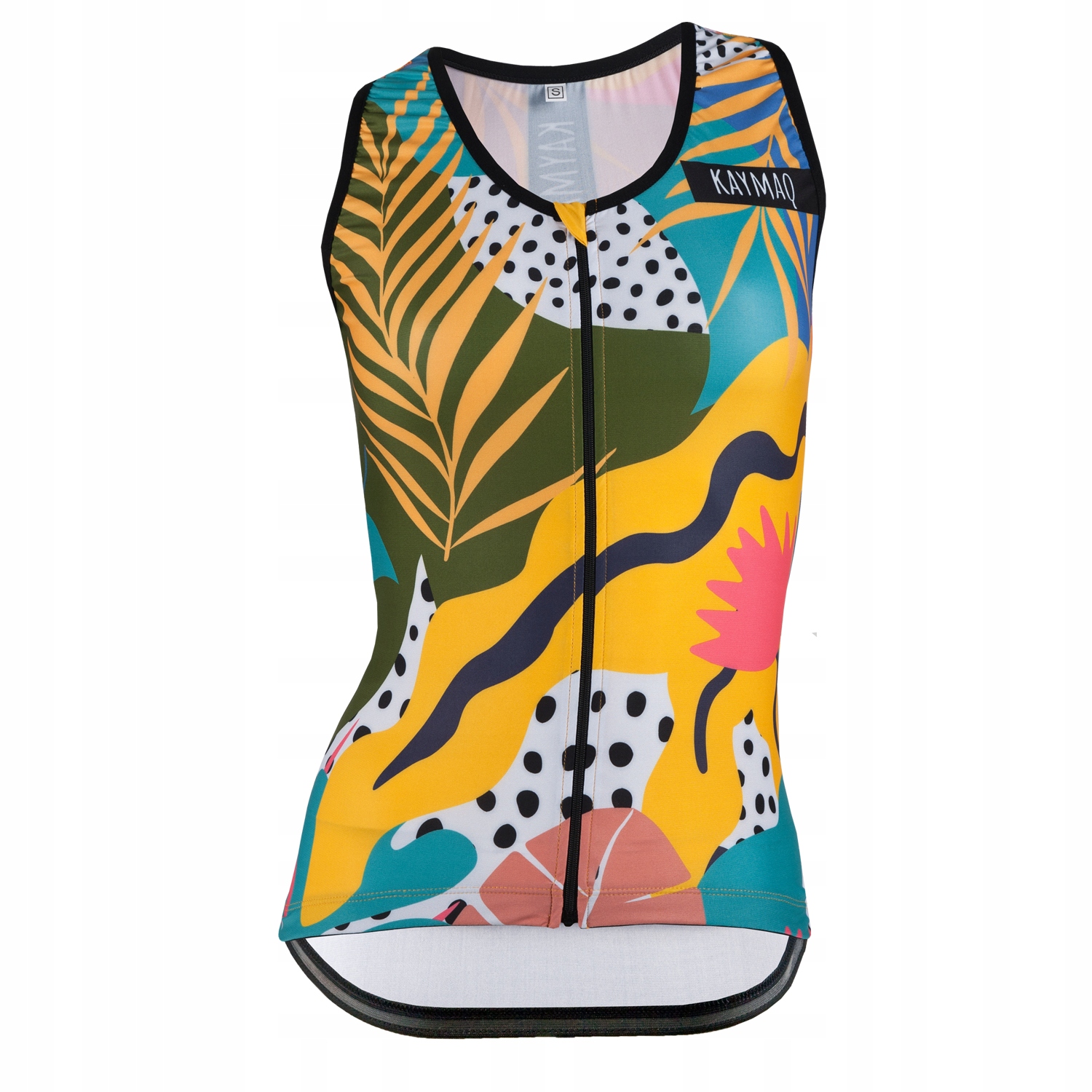 KAYMAQ W17 damska koszulka rowerowa bez rękawów M