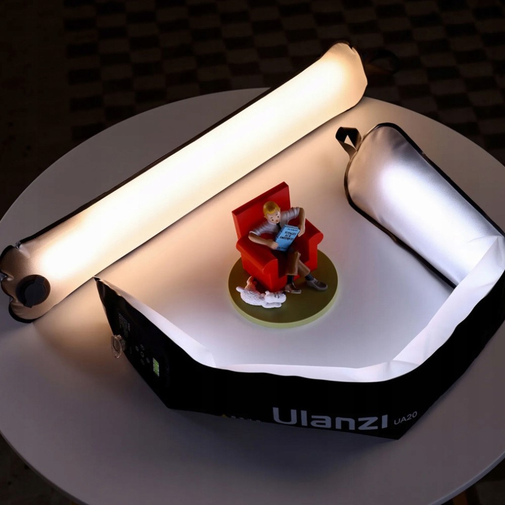 Lampa LED Ulanzi UA12 60cm 12W nadmuchiwana BiColor 12 efektów Waga produktu z opakowaniem jednostkowym 0.457 kg