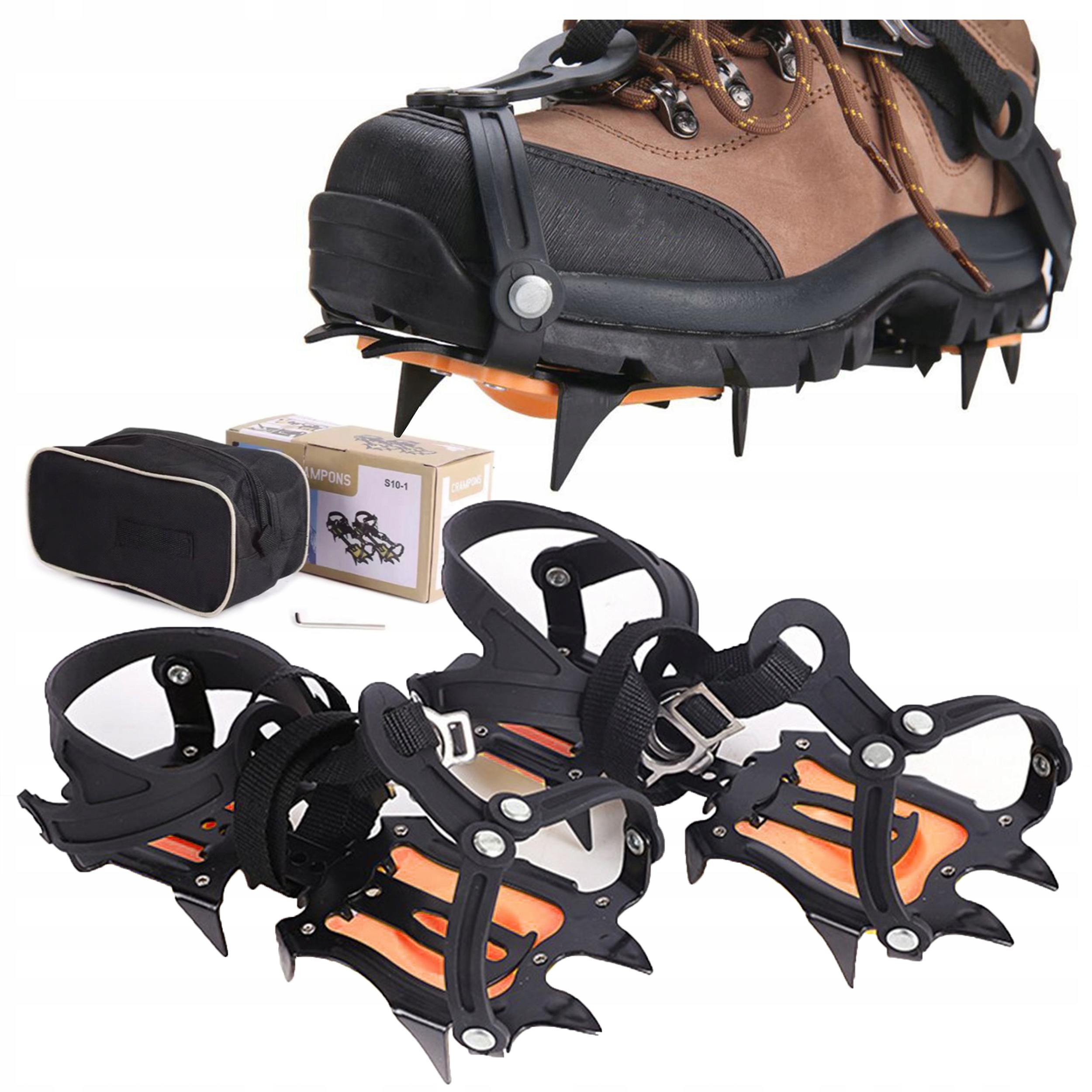 

Raki Na Buty Koszykowe Kolce Pro Etui r.37-45